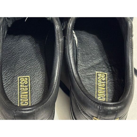 Converse Women's One Star Platform Ox Sneakers 559898C - Black Leather Sz 9 - Picture 10 of 10